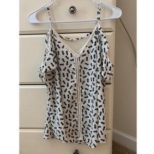 Sienna Sky Flutter Sleeve Tank